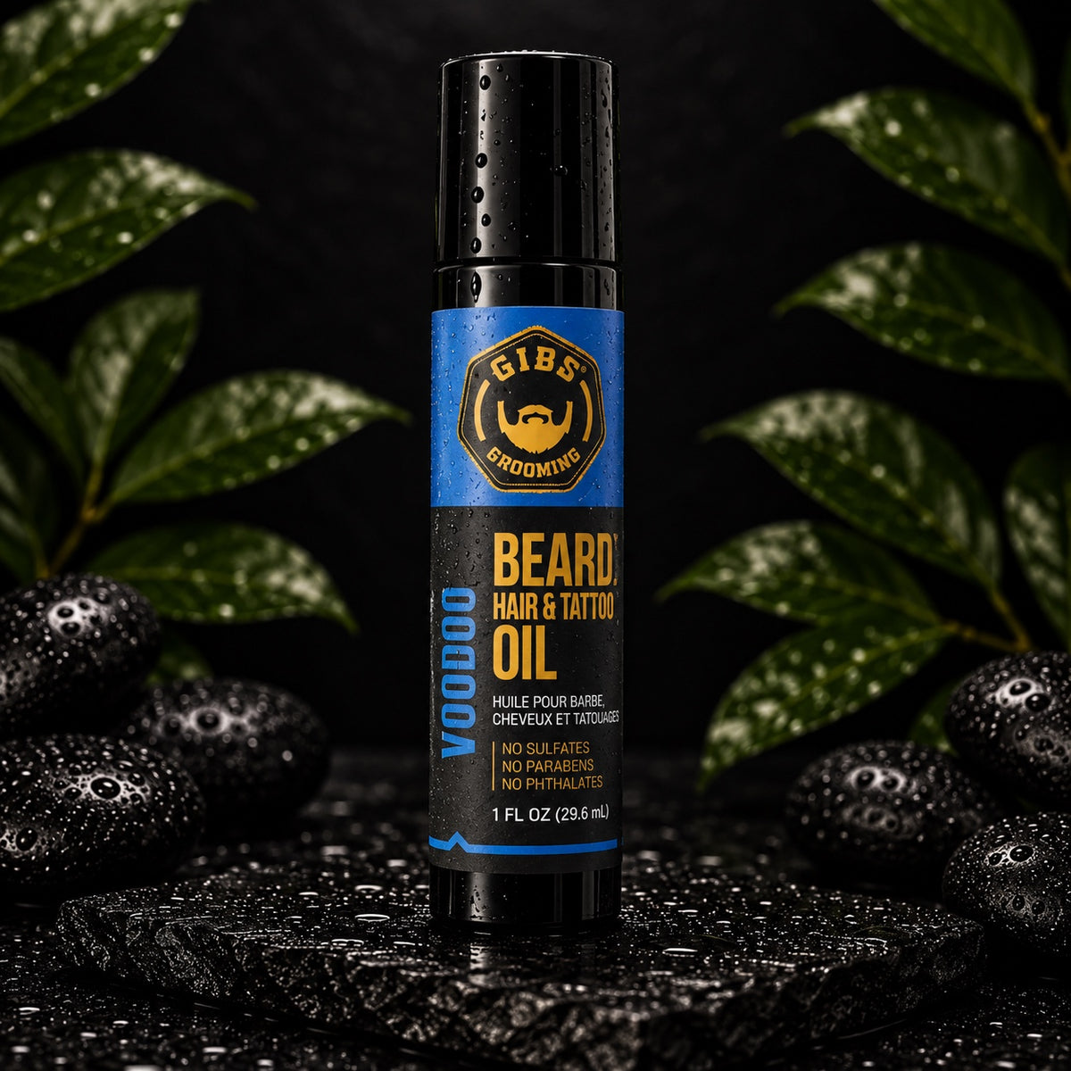 GIBS Grooming Voodoo Prince Beard Hair & Tattoo Oil 1 oz