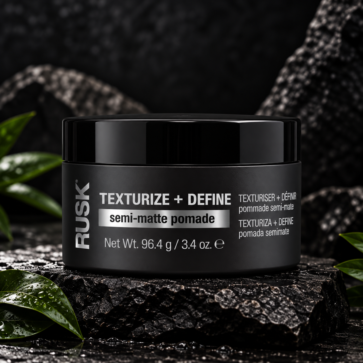 RUSK Texturize + Define Semi-Matte Pomade 3.4 oz